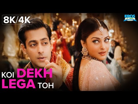 कोई देख लेगा तो - Hum Dil De Chuke Sanam |  Salman Khan, Aishwarya Rai | 8K/4K Movie Scene