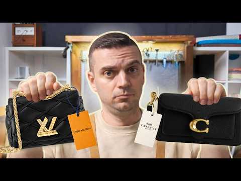 I Compared Expensive Vs Affordable Luxury (Louis Vuitton Vs Coach)