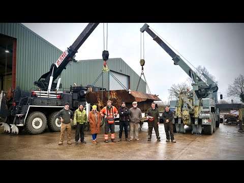 LIFTING EXTREMELY RARE PANTHER TANK!