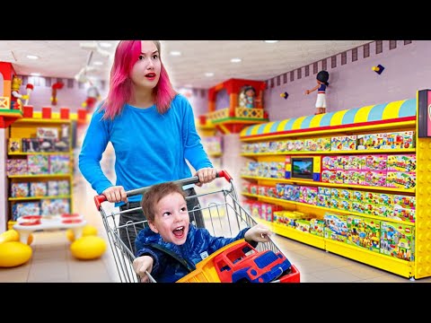 Света и Богдан в Огромном МАГАЗИНЕ !