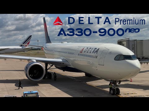 PREMIUM  🇫🇷 Paris CDG -  Los Angeles LAX 🇺🇸  Delta Airbus A330neo /Arctic route [FULL FLIGHT REPORT]