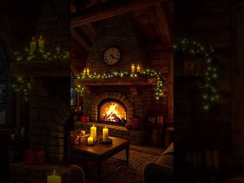 Christmas Ambience 2025 | Calm Snowy Night with Peaceful Instrumental Holiday Music