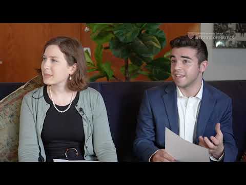 IOP Students Lauren and Jack Interview Rep. Jamie Raskin