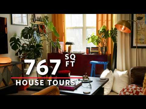 Afro-modernism Reigns in this Joyful 1 bedroom New Jersey Apt #apartmenttherapy #housetour #diy