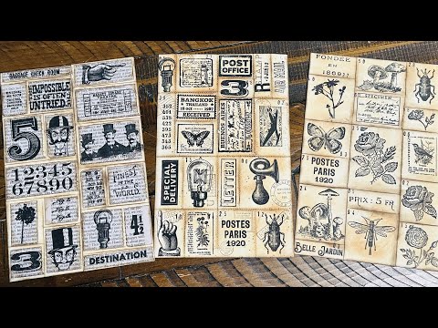 Craft With Me - Let’s Make Our Own Postage Stamp Sheet