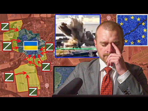 Crisis Deepens, Submarine Targeted | Europe Silences & Sanctions Opposition | Ukraine Map Update