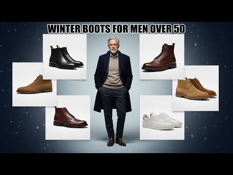 The 5 Winter Boots Every Man Over 50 Needs (Look Sharp Without Trying Hard)