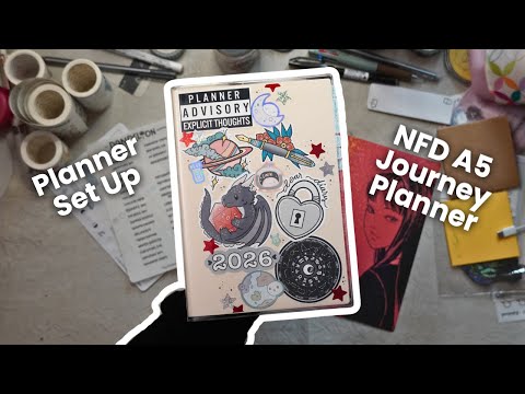 My NFD Journey Planner Set Up for 2026!!