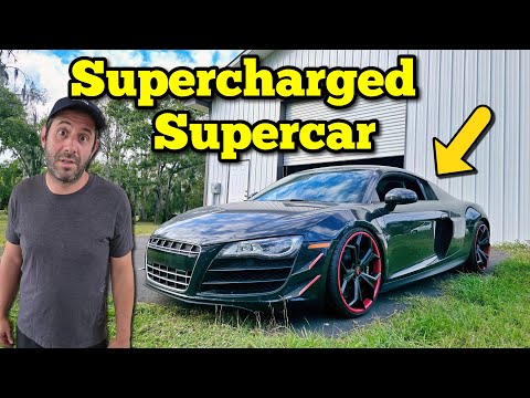 I Bought an "As-Is" Audi R8 V10 at Auction Hiding a $60,000 Supercharger Kit