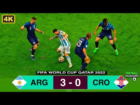 MESSI'S MAGIC LEADS ARGENTINA TO CRUSH CROATIA AND QUALIFY FOR THE GRAND FINAL!