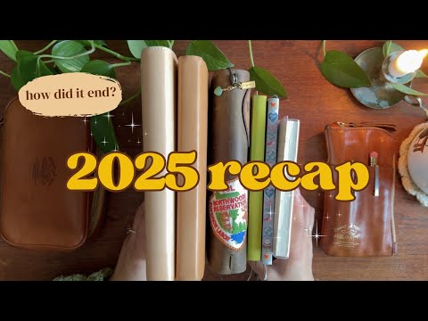 ✨ 2025 planner wrap-up: what I started with vs what I ended with + honest reflections