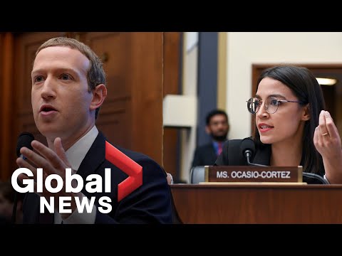 Alexandria Ocasio-Cortez grills Mark Zuckerberg during Congressional hearing