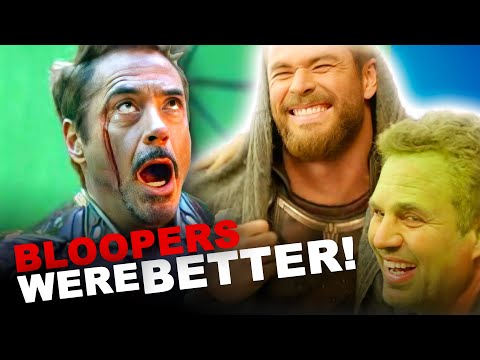 Bloopers That'll Change The Way You See The MCU