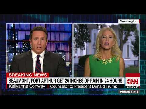 Kellyanne Conway spars with Cuomo over Hurricane Harvey (full interview)