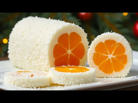 🎄 Weihnachtsdessert in 5 Minuten! Nur Milch und Kondensmilch! Kein Backen!