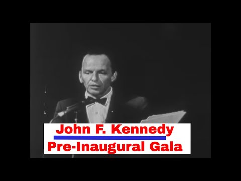 PRESIDENT JOHN F. KENNEDY PRE-INAUGURAL GALA TELECAST   ELLA FITZGERALD  FRANK SINATRA  GG28665b