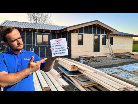 £150,000 CABIN BUILD- INSULATING THE BUILD TO BUILDING REGS