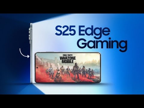 Samsung Galaxy S25 Edge Gaming & Speaker TEST!