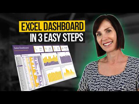 Interactive Excel Dashboard Tutorial in 3 Steps (+ FREE Template)