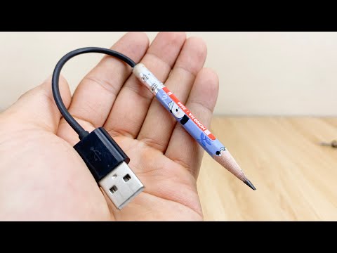 How to make a simple soldering iron from a pencil at home! Great invention