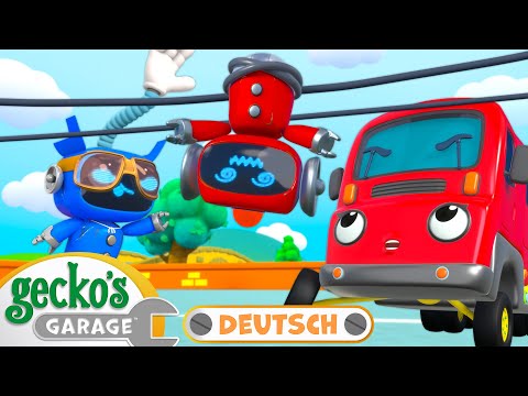 Der Supermechaniker rettet die Lage | 30-minütige Zusammenstellung｜Geckos Garage Deutsch für Kinder
