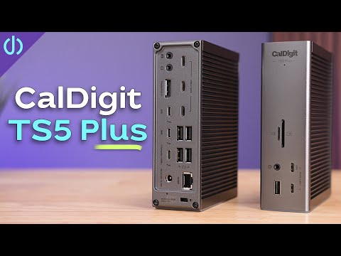 The Most Powerful Thunderbolt 5 dock: CalDigit TS5 Plus