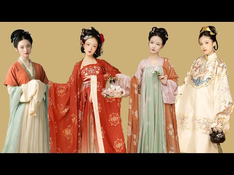 The Evolution of China Traditional Women Dresses#chineseculture #chinesetraditionaldress