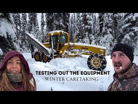Ep: 2 Testing Out The Snow Plow - It Snowed!