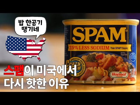스팸이 미국에서 뜬다? 버림받았던 스팸이 돌아왔다!