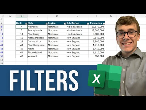 How To Use Filters In Excel