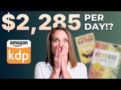 These Are the 8 Bestselling Low Content Books on Amazon KDP ($2,285 a DAY!!!)