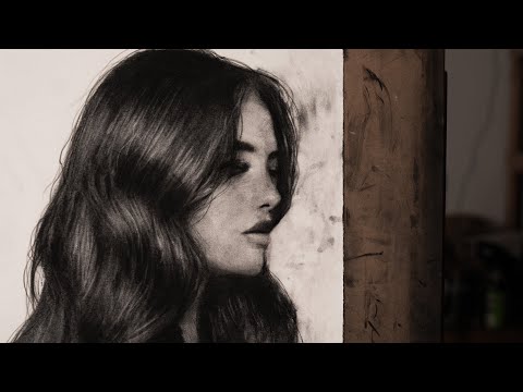 How I Draw Realistic Hair | MADCHARCOAL Drawing Tutorial