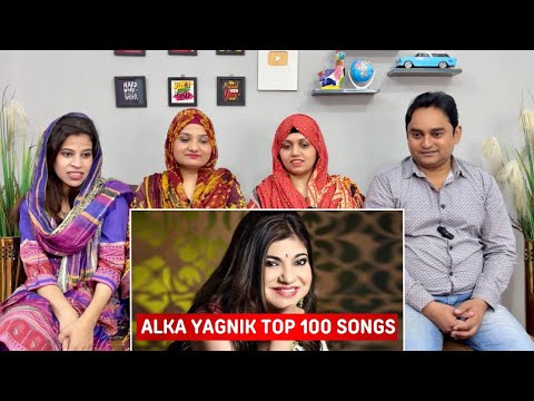 Top 100 Songs Of Alka Yagnik | Random 100 Hit Songs Of Alka Yagnik | Bollywood Top 100 Best Songs