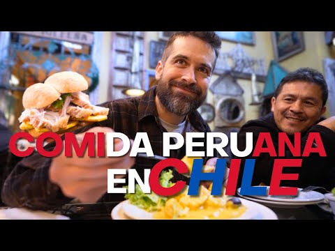 Peruvian food in Santiago, Chile. Luciano and Tejadita looking for surefire hits with Chileans an...