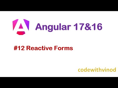#12 Reactive Forms