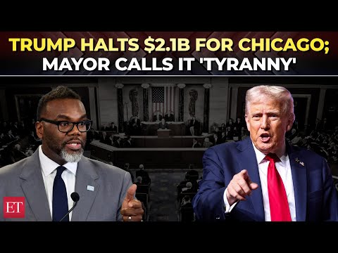 US Govt Shutdown | Trump freezes $2.1B Chicago infra funds; Mayor Johnson calls it 'egregious act'