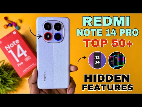 Redmi Note 14 Pro 5G Top 50++ Hidden Features | Note 14 Pro Tips And Tricks | Redmi Note 14 Pro 5G