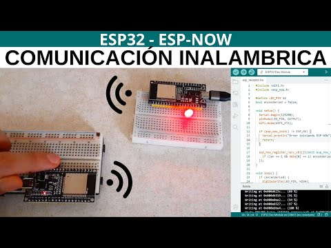 ESP32 Wireless Communication: Control an LED with another ESP32 using ESP-NOW