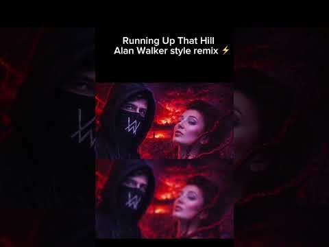 Full Remix On Channel 🎧 Running Up That Hill - Alan Walker style remix ⚡#shorts #alanwalker #remix