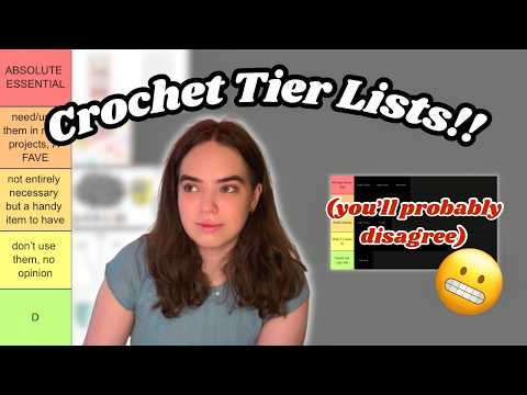 I Ranked Your Fav Yarns & Crochet Stitches And You Might Hate Me…