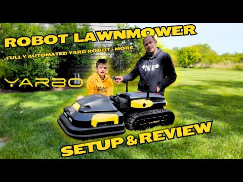 Yarbo Modular Yard Robot & Lawn Mower | 1st Look | Installation | Review | Autonomous Mowing