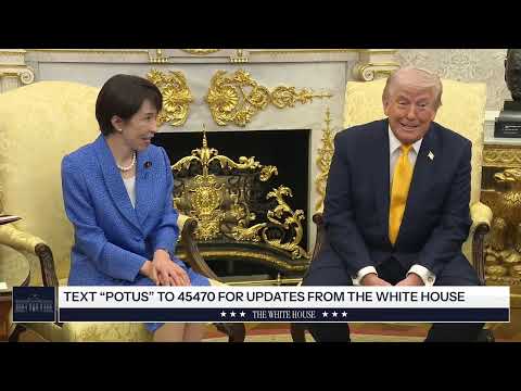 President Trump Participates in a Bilateral Meeting, Mar. 19, 2026