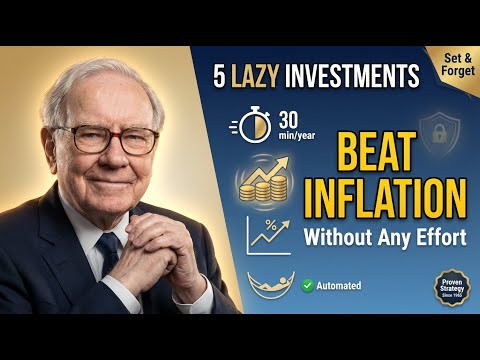 Warren Buffett: 5 Lazy Investments That Beat Inflation Without Any Effort