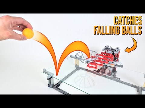 I Built a LEGO Robot that Catches Falling Balls