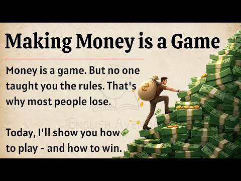 Making Money Is a Game - Learn How to Win 🔥 || Graded Reader || Improve Your English Skills ✅