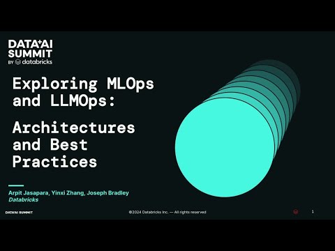 Exploring MLOps and LLMOps: Architectures and Best Practices