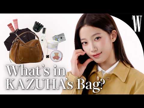 [ENG/JP] 르세라핌 카즈하가 최근에 다시 시작한 것은? 카즈하의 가방 속 리얼 아이템 공개👜 by W Korea