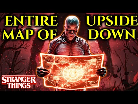 Entire Map Of Upside Down In Stranger Things – Everything About This Hostile World!