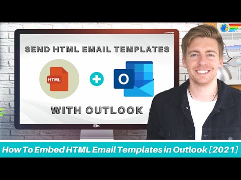 How To Embed HTML in Outlook Email | Outlook live & Microsoft 365