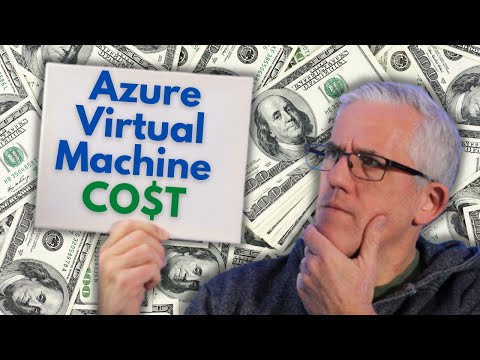 How much does it cost to run an Azure Virtual Machine?